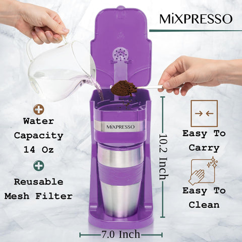 Filtro reutilizable de Mixpresso facilita limpieza rápida y reduce residuos