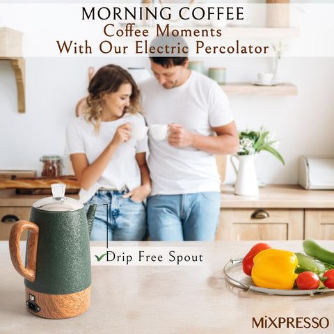 Mixpresso función mantener caliente para taza a temperatura agradable.