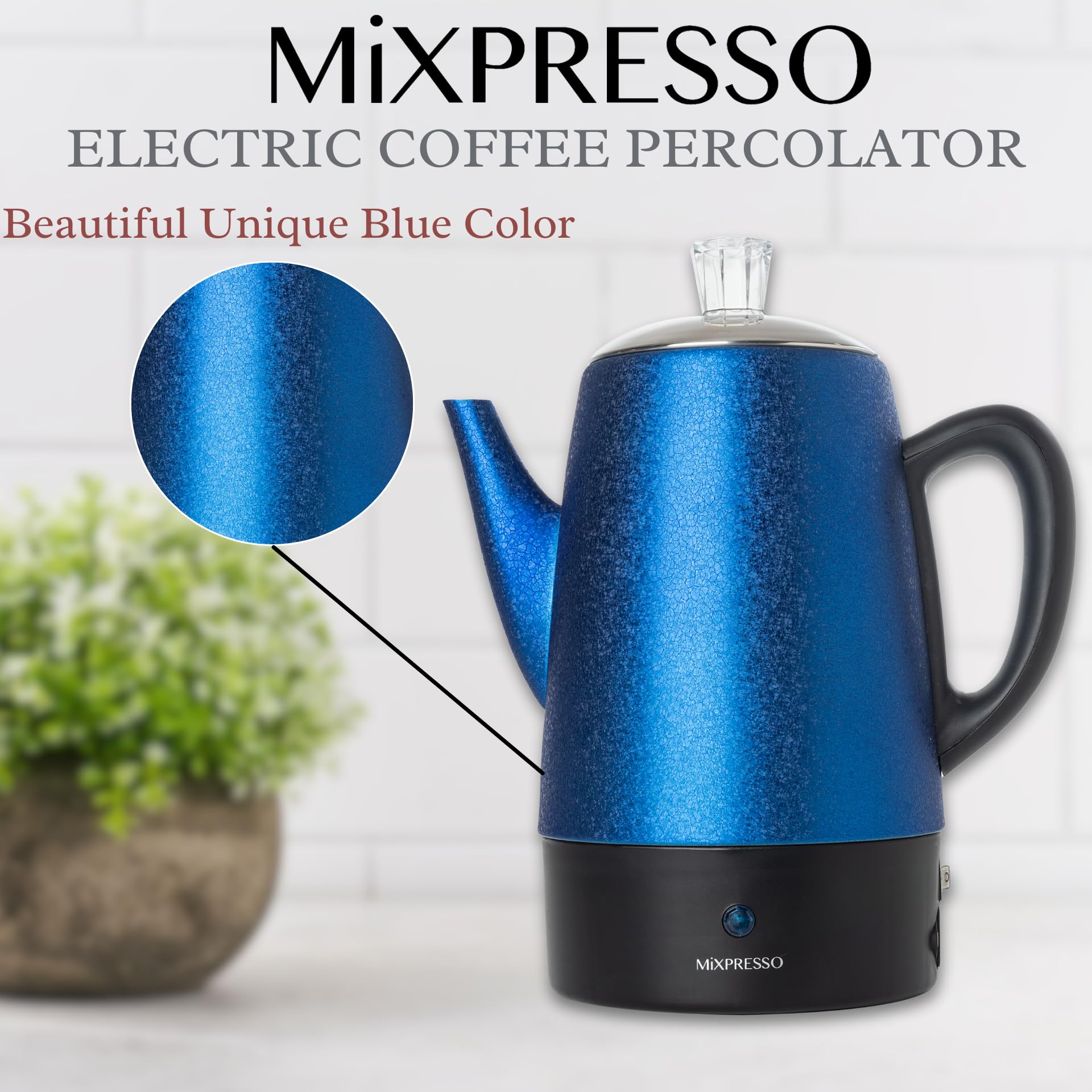 Dimensiones compactas, Mixpresso percoladora cabe en cocinas pequeñas u oficinas.