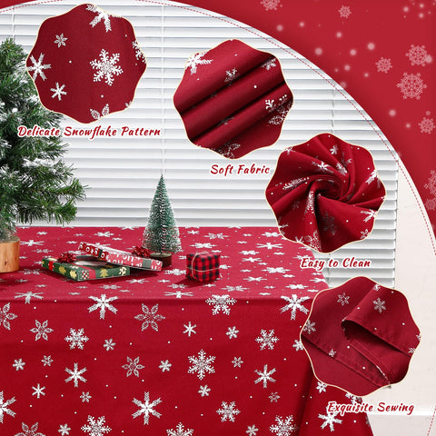 Mantel Mixweer rojo 52x70 protege la mesa durante la comida