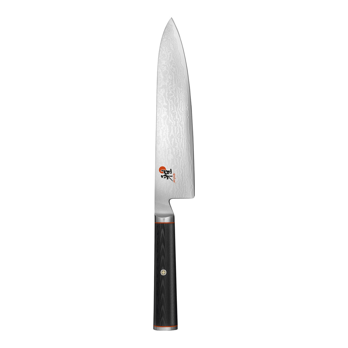Cuchillo Miyabi Kaizen 8 pulgadas con patrón damasceno 64 capas para cortes precisos