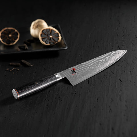 Miyabi Kaizen II hoja damascena 48 capas, durabilidad para cortes intensos