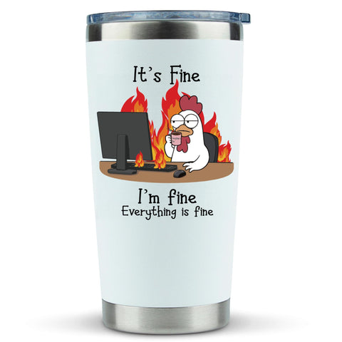 Taza MJZAKEFR 20oz de doble pared mantiene bebidas a temperatura para oficina.