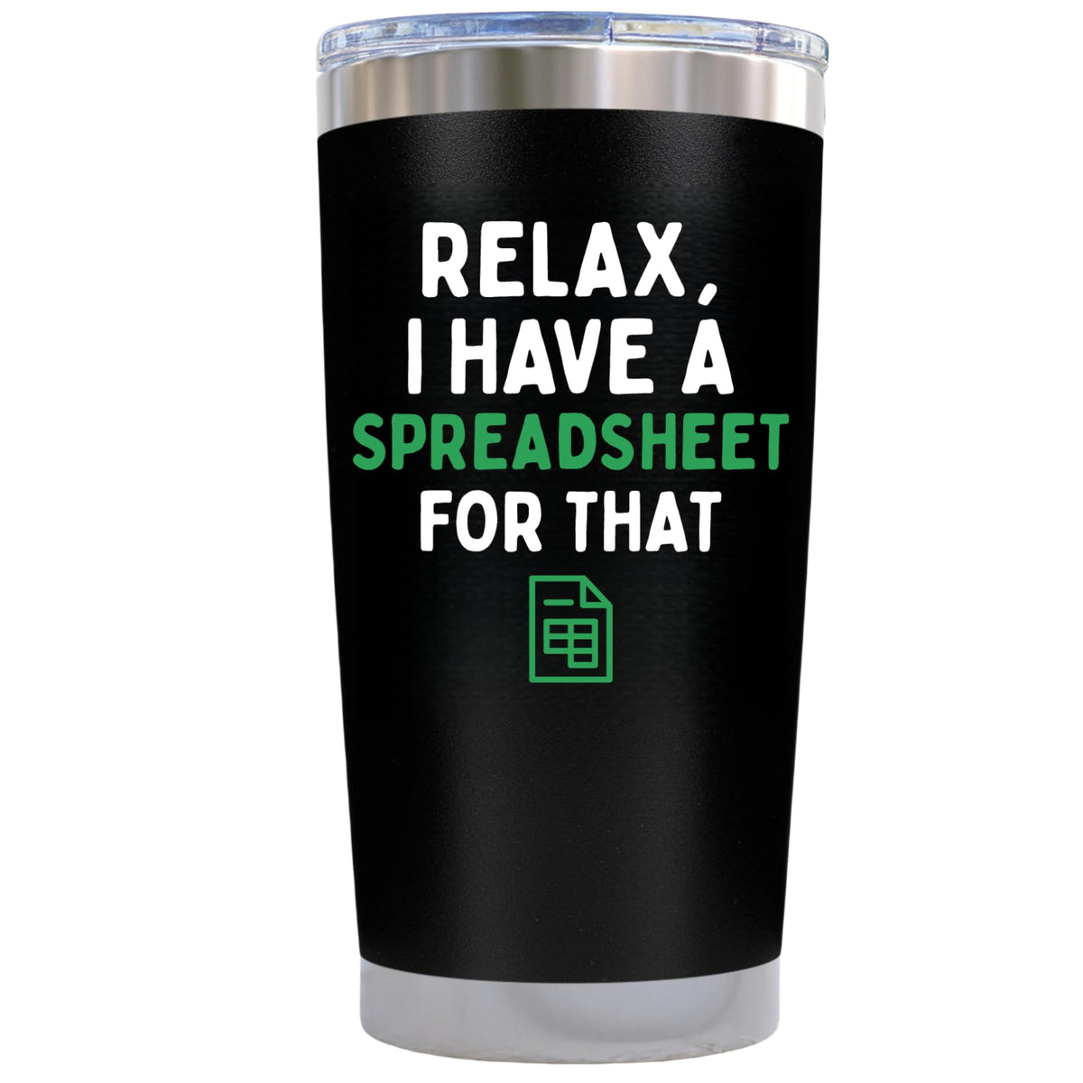 MJZAKEFR Taza de aislamiento doble para 20 oz mantiene la bebida caliente o fría.
