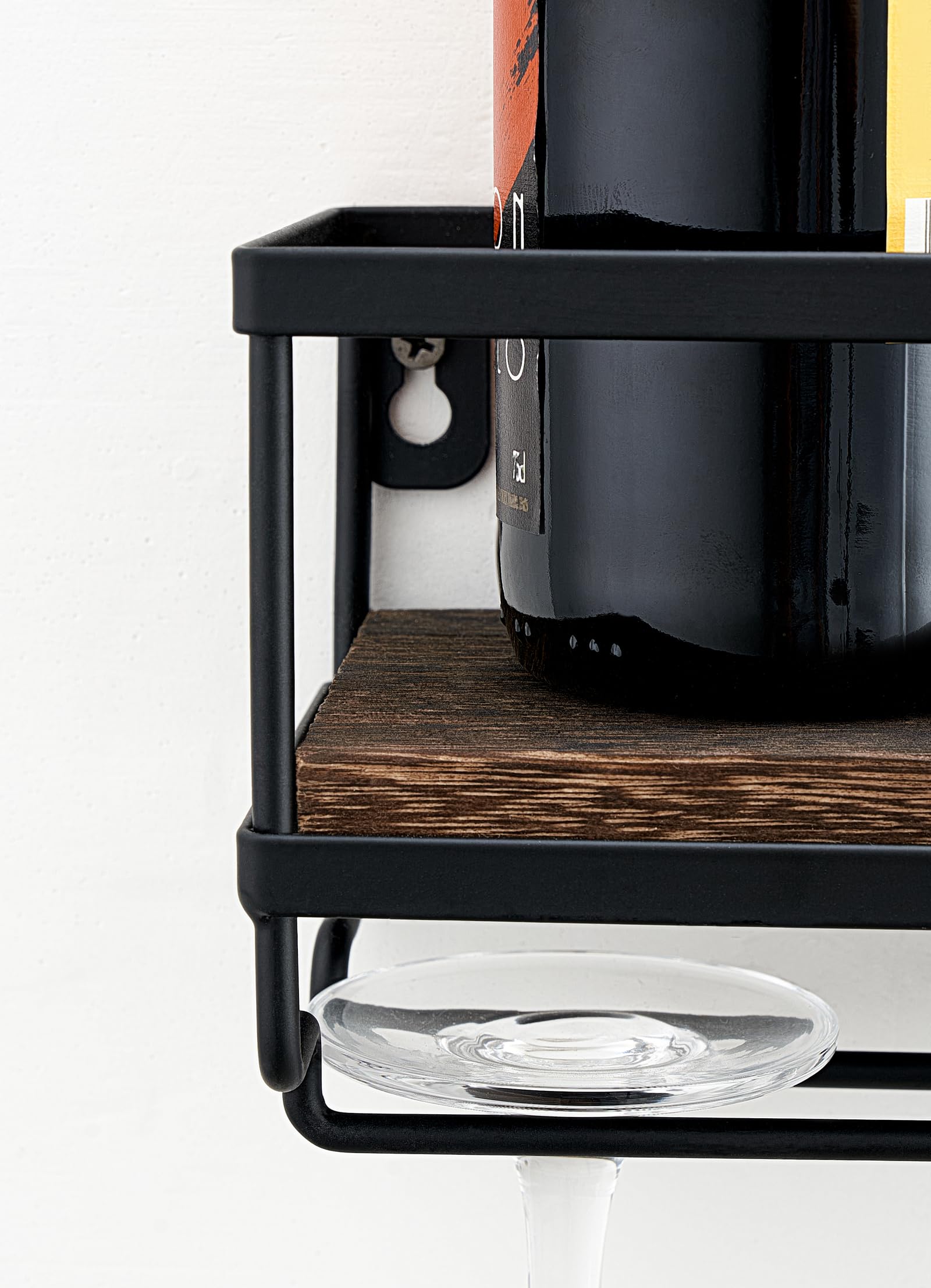 Mkono detalle roble rustico añade encanto vintage