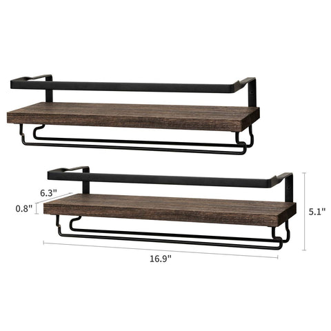 Mkono estantería de vino para pared, perfecto para bares con estilo.