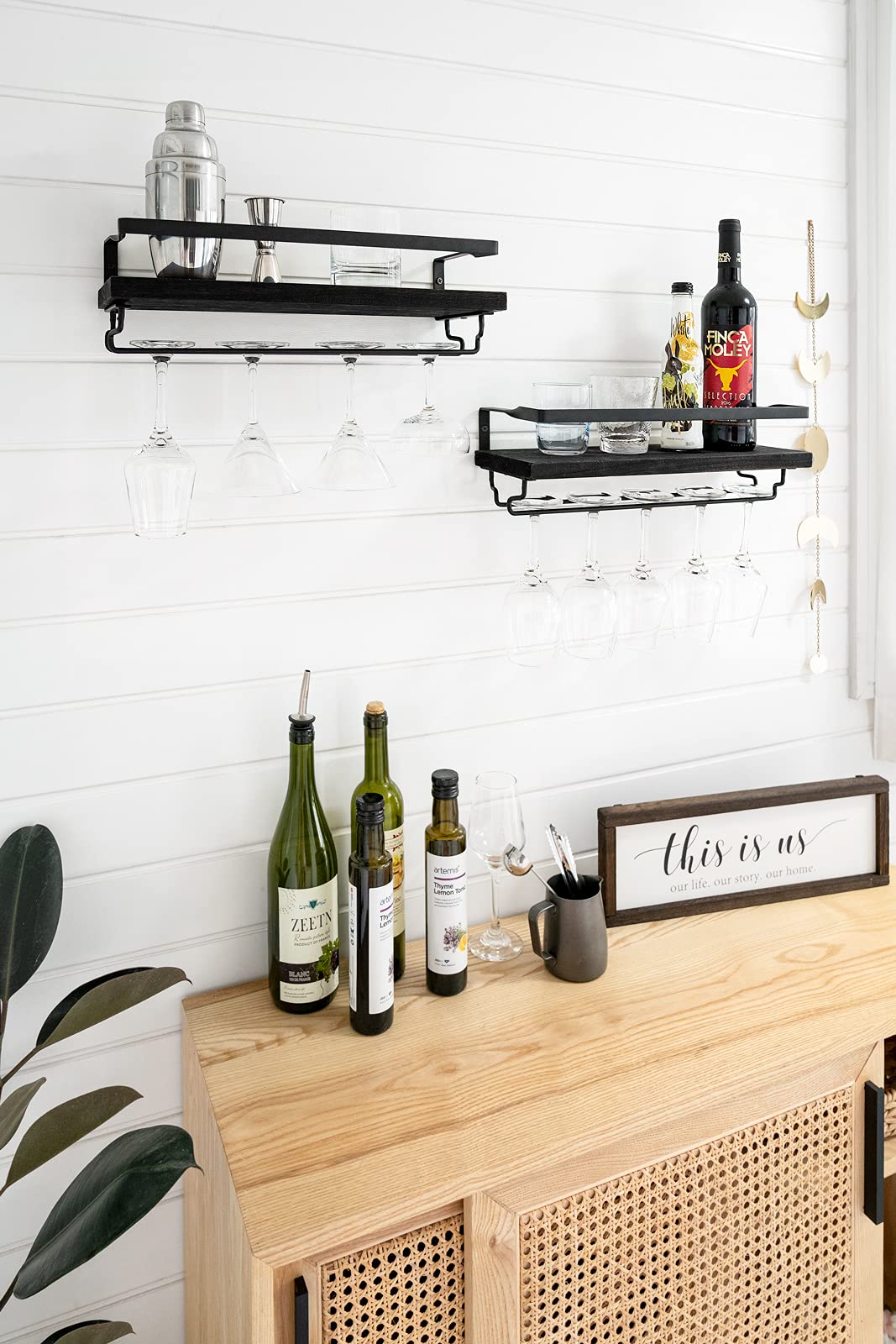 Diseño versátil Mkono para sala, cocina o bar