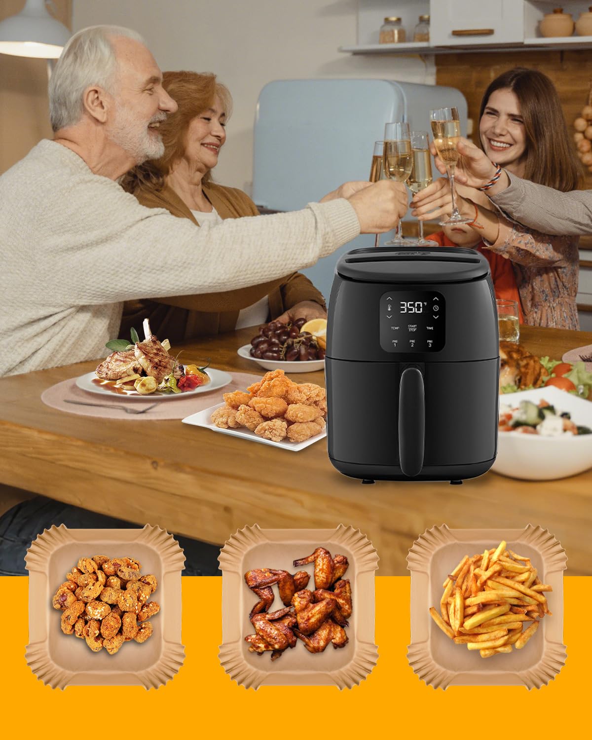MMH forro para DASH 2.6QT, ajuste exacto sin recortes y desecho sencillo.