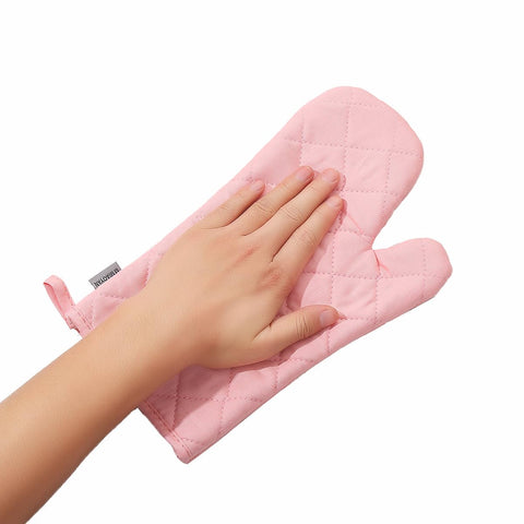 Conjunto MMIAOYAN de 4 piezas: guantes y manoplas para cocinar con confort.