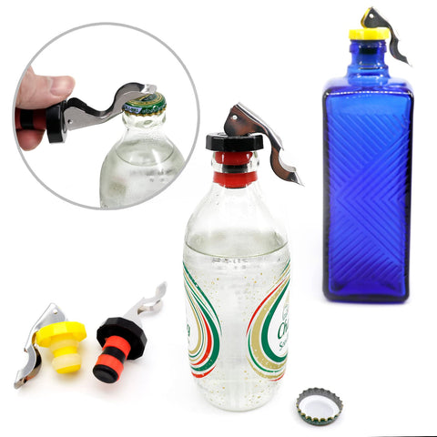 Tapones MMUGIT en colores vivos para identificar botellas