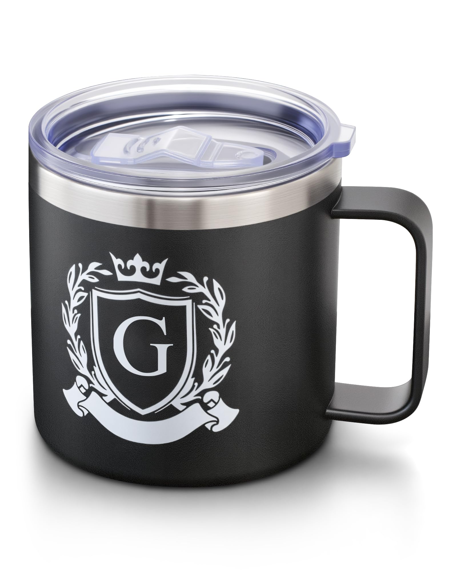 Taza MNZZ personalizada 14 onzas con monograma, regalo único.