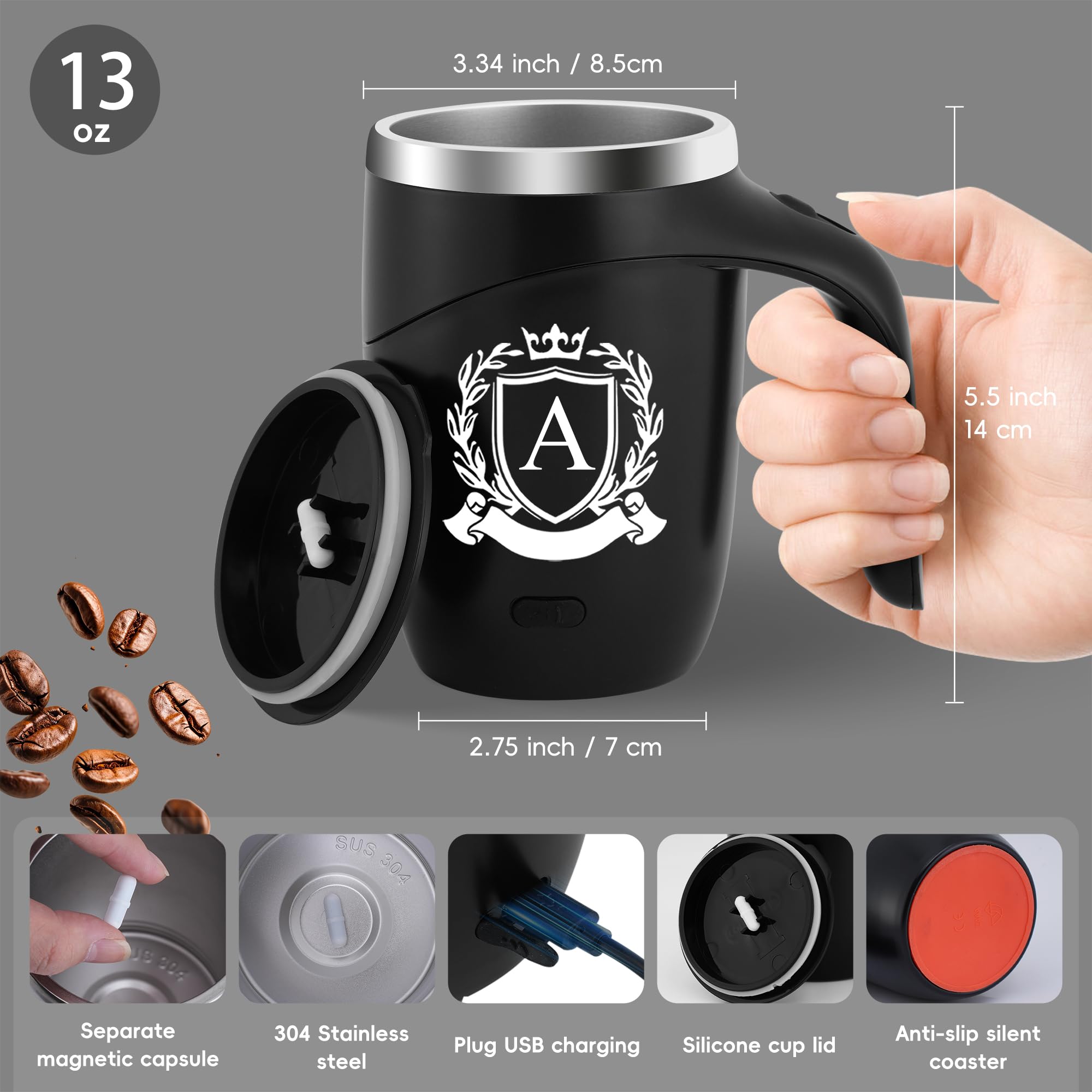 MNZZ taza lista para regalo en elegante caja de presentación