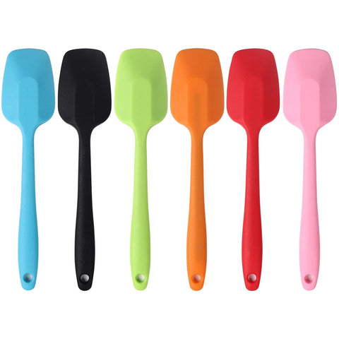 MOACC espátula silicona, diseño sin costuras para evitar atrapamientos de comida