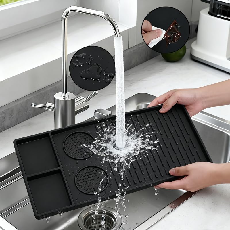 MOCETY Superficie de silicona facilita limpieza y evita manchas.