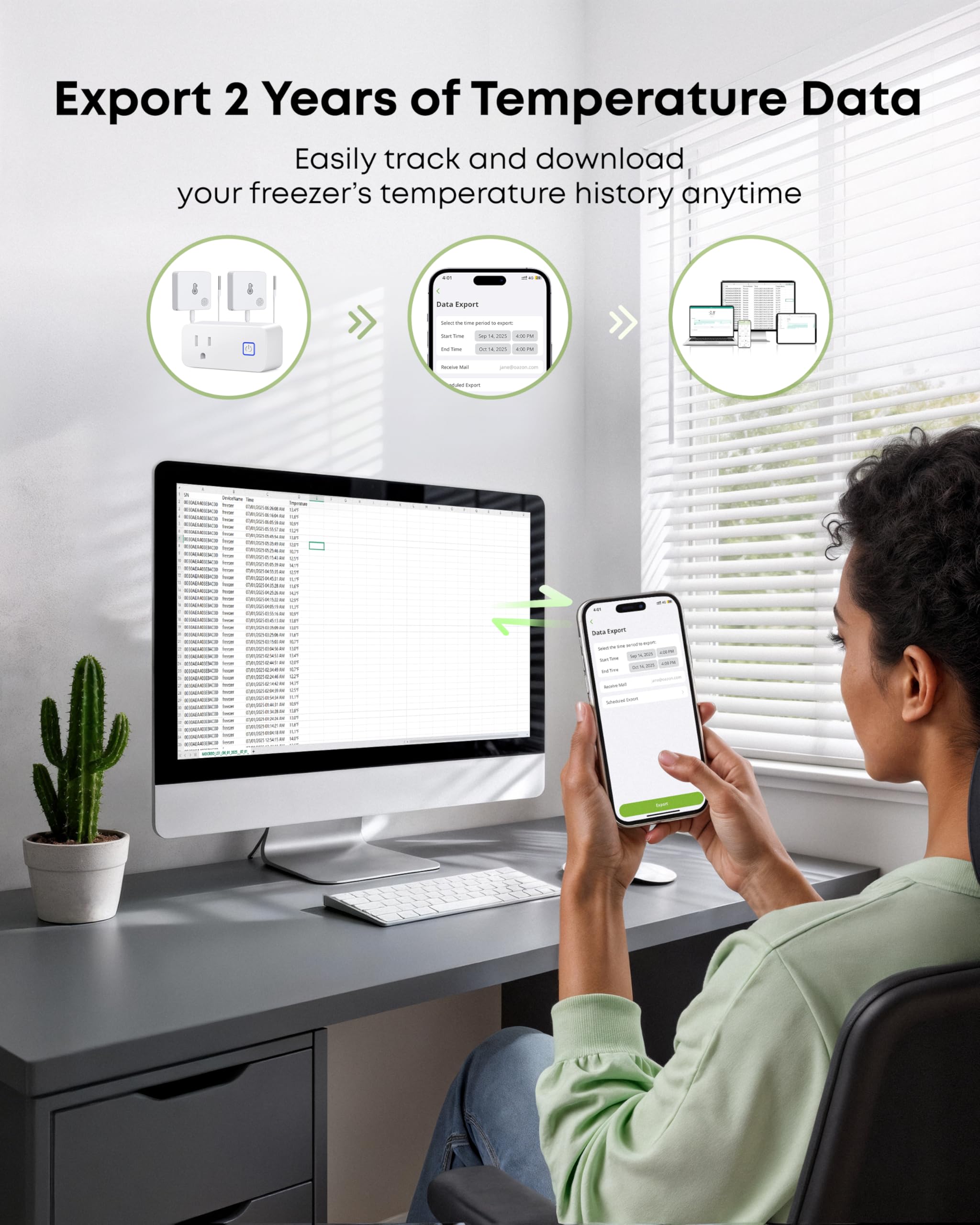 Integración de MOCREO con Alexa para consultar temperatura por voz.