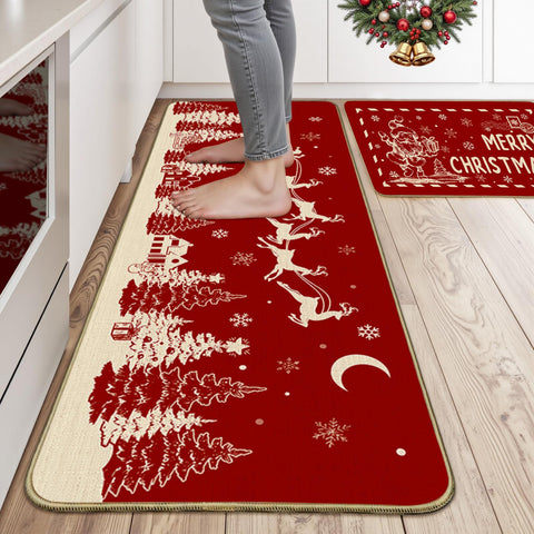 Alfombra Mocsicka lavable y fácil de mantener en la cocina