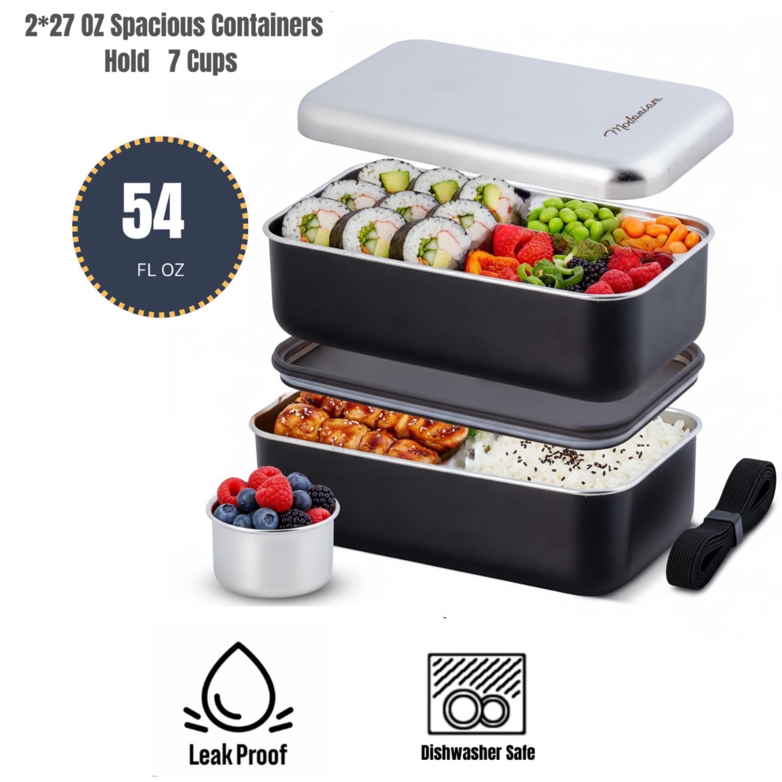 Modaniam Bento diseño moderno y lujoso para comidas con estilo