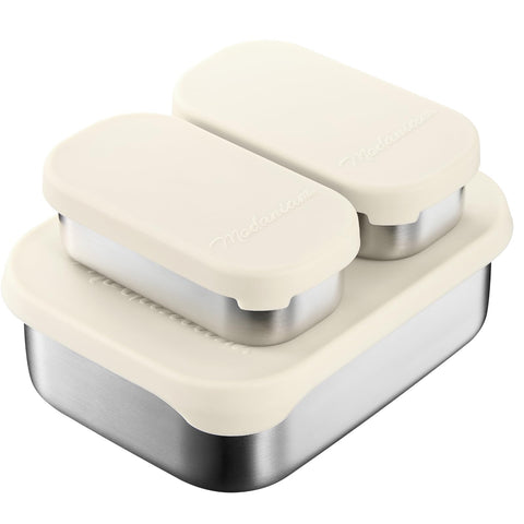 Modaniam caja-almuerzo inoxidable 27oz con vainilla mantiene la comida fresca