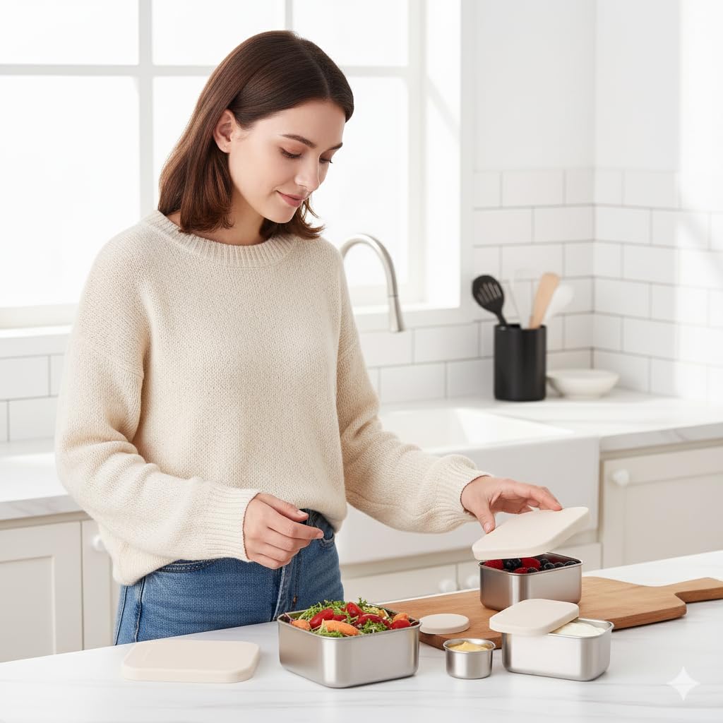 Modaniam Flexibento tiene tres compartimentos para porciones equilibradas en cualquier comida.