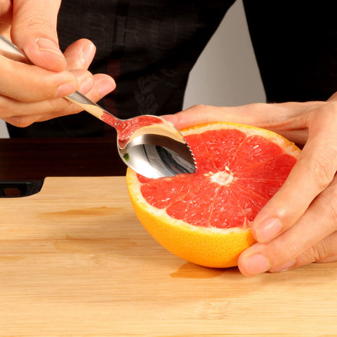 ModaSin Cucharas Pomelo con recubrimiento antiadherente para limpieza rápida.