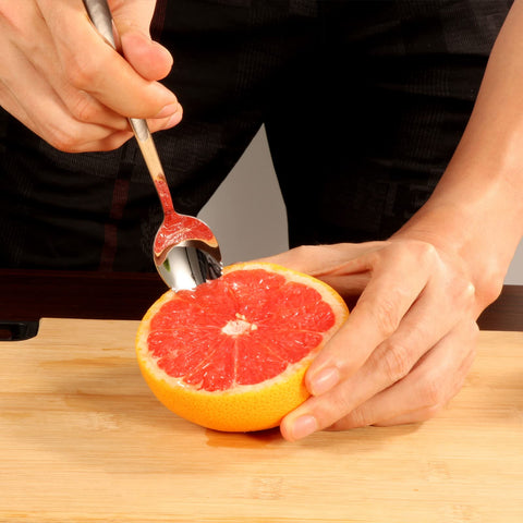ModaSin Cucharas Pomelo aptas para lavavajillas, limpieza simple tras usar cítricos.