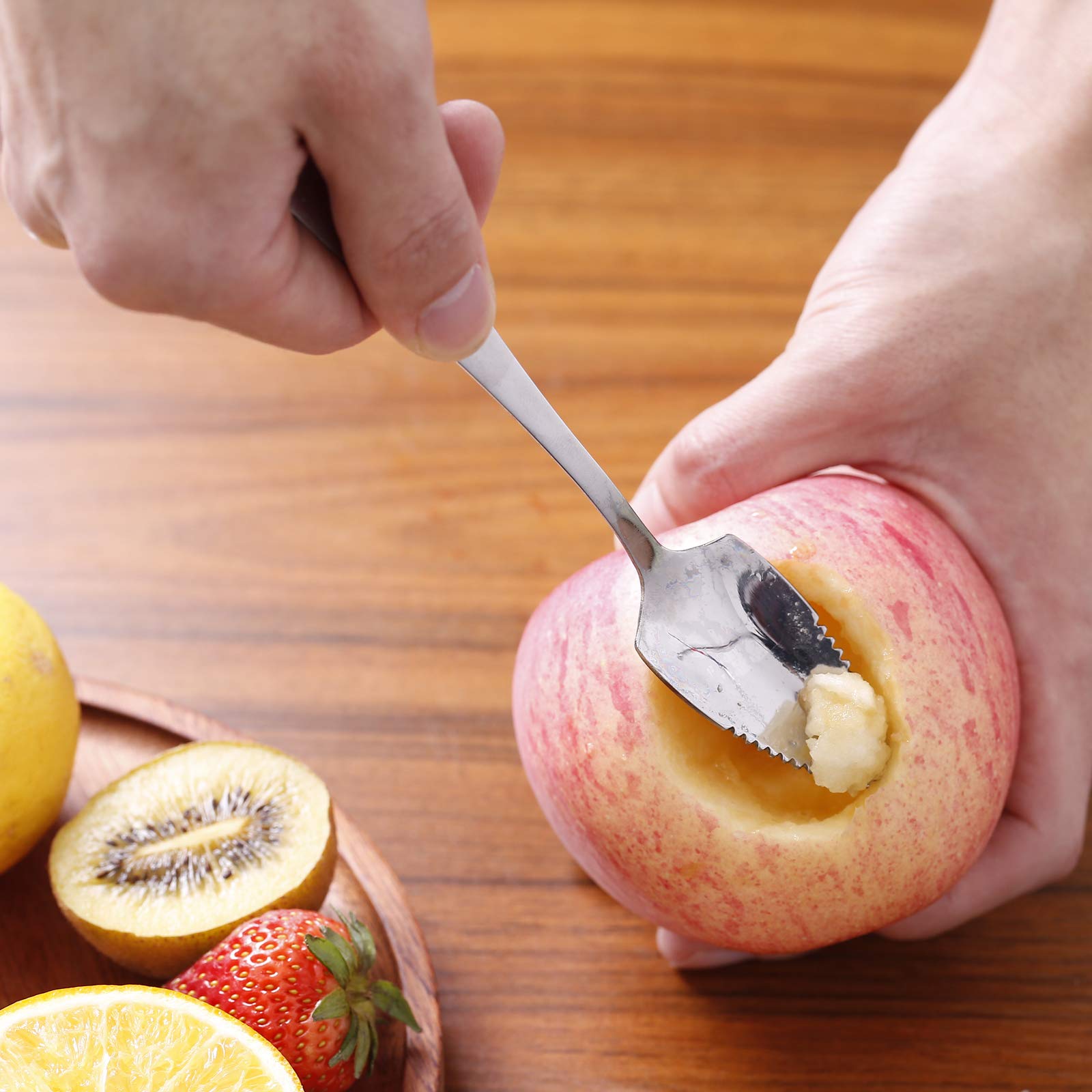 ModaSin mango ergonómico para mayor comodidad al comer