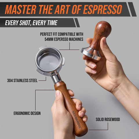 MODBARISTA compatibilidad 54mm con Breville para uso doméstico.