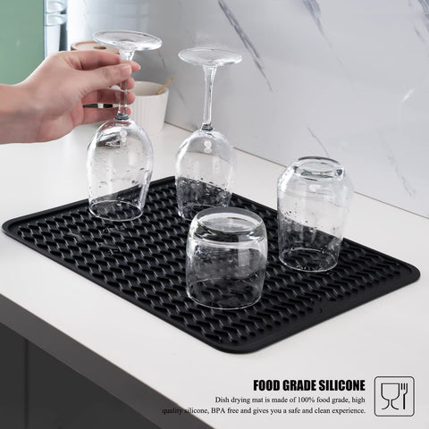 MODENGKONGJIAN tapete para secar platos, uso multifuncional en refrigerador.