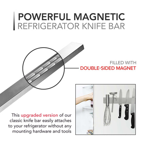 Modern Innovations imán fuerte en primer plano para cuchillos y utensilios