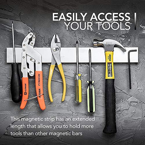 Modern Innovations riel de acero inoxidable para cuchillos y utensilios