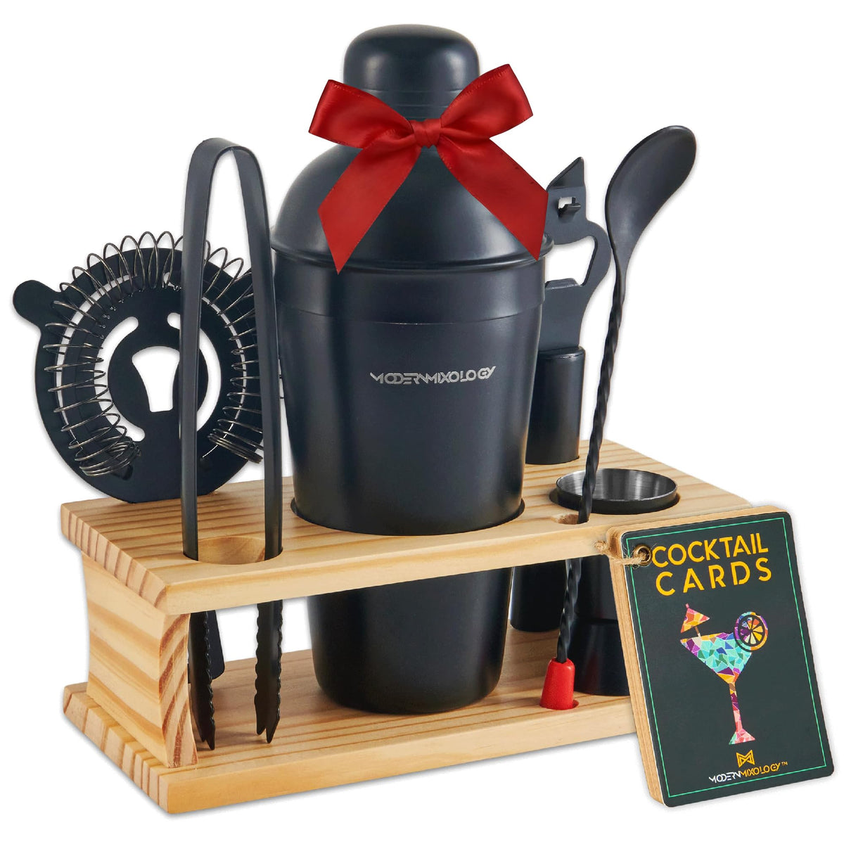 Coctelera Modern Mixology de 18 oz para preparar cócteles en casa con estilo.