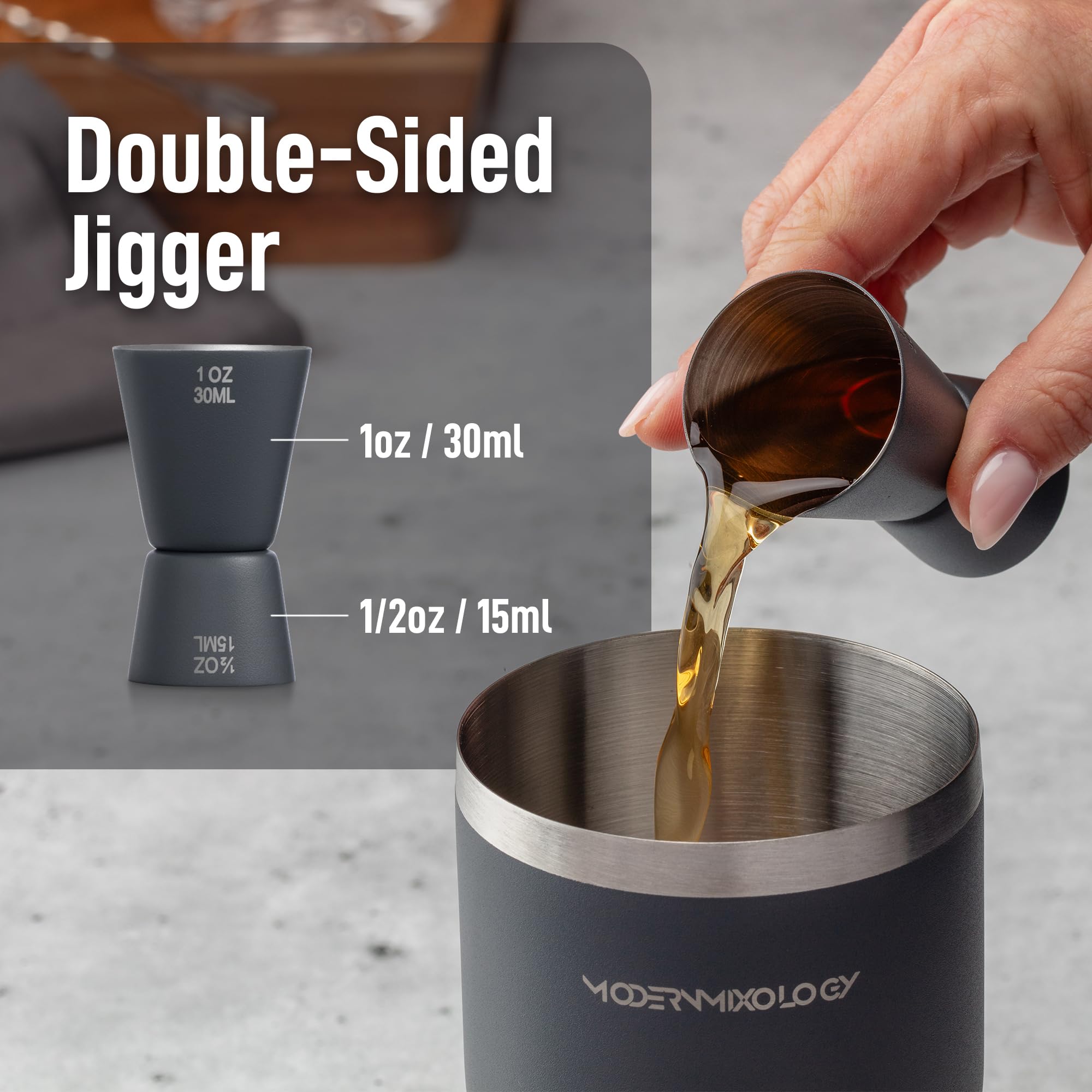 Modern Mixology ideal para cócteles tipo martini y margarita