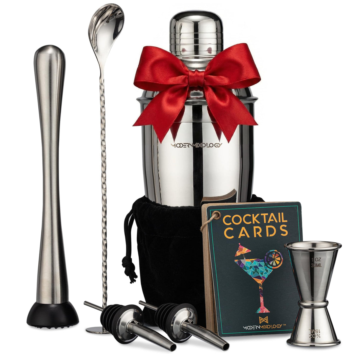 Modern Mixology set de coctelería con cobbler 24oz para servir con estilo