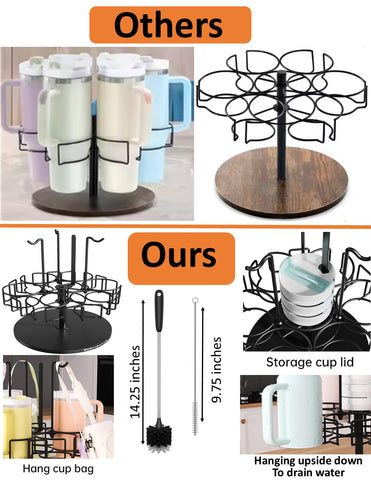 Modernbarn.life Organizador con seis espacios para Stanley facilita la organización