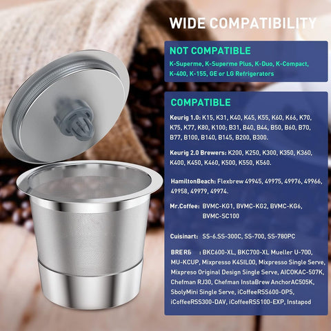 modsden pods reutilizables para Keurig sin BPA, seguridad en cada uso.