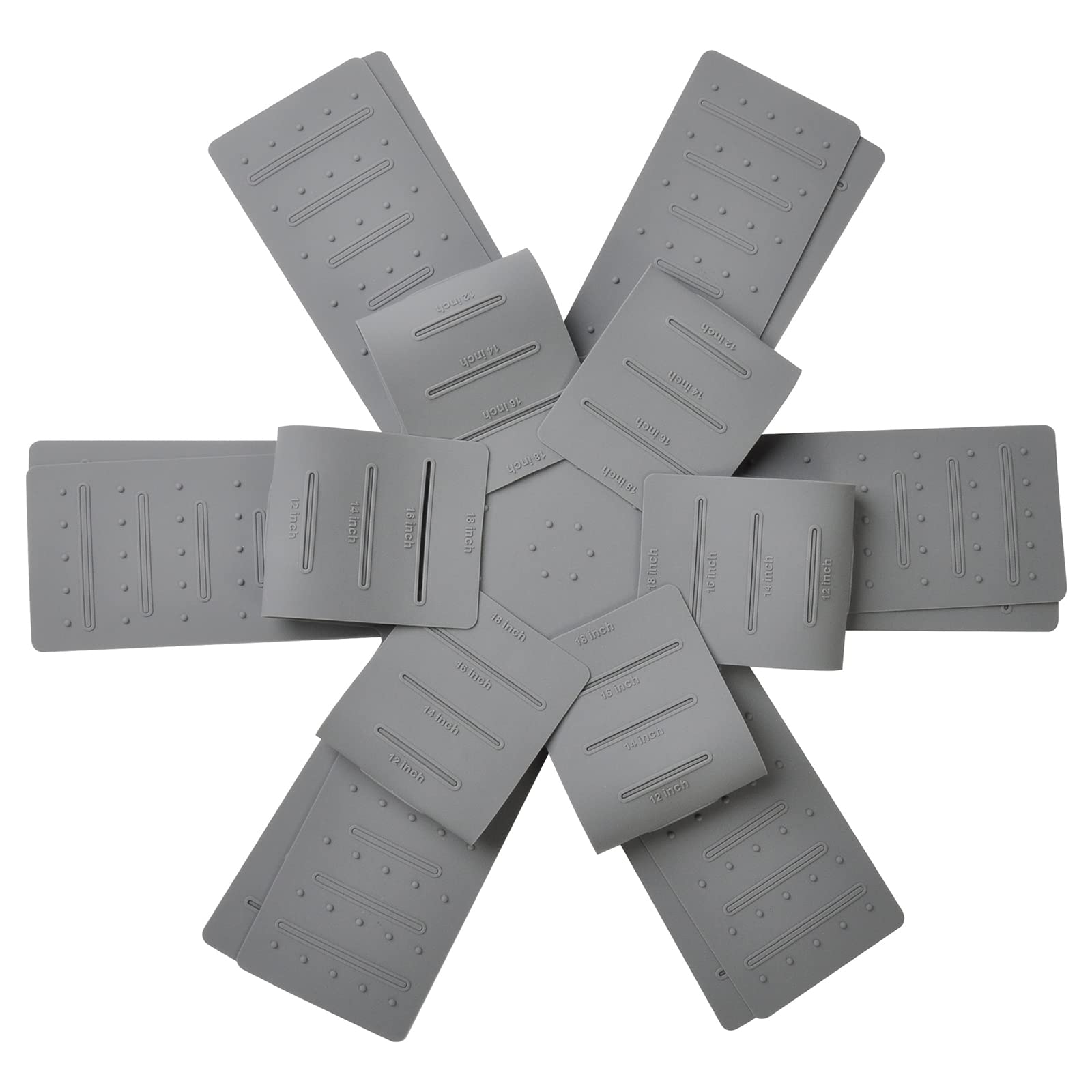 Mofason protectores para ollas y sartenes con apertura única evitan rayaduras.