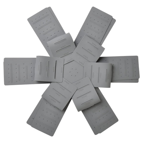 Mofason protectores para ollas y sartenes con apertura única evitan rayaduras.