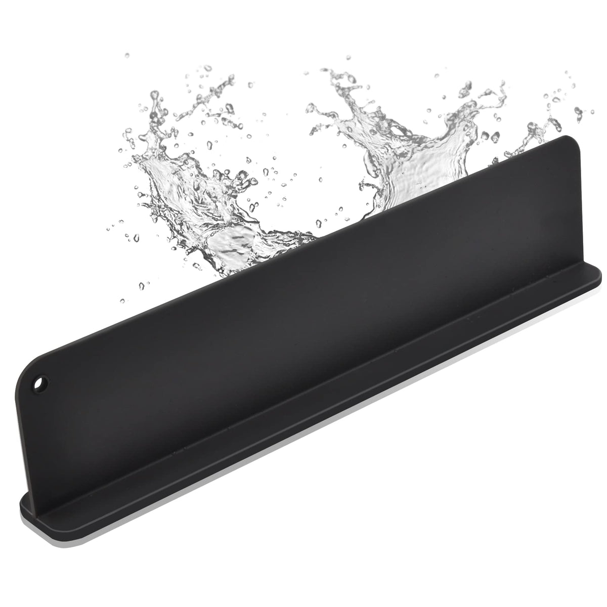 MOFASON protector salpicaduras fregadero frontal con ventosas para evitar salpicaduras