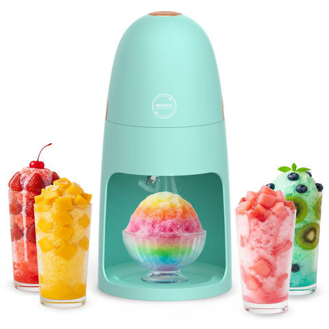 MOJOCO Maquina de hielo raspado, ajuste de cuchillas para hielo grueso, ideal para conos