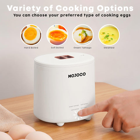 MOJOCO cocinador con líneas de agua máxima y mínima para control.