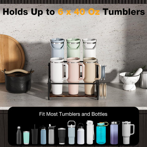 MOJOHAND organizador para Simple Modern 40 oz, mantiene tus vasos organizados en fila