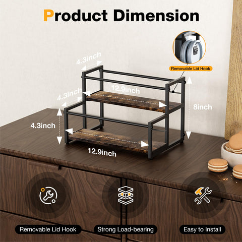MOJOHAND organizador para Stanley 30 oz, diseño estable y duradero para encimeras