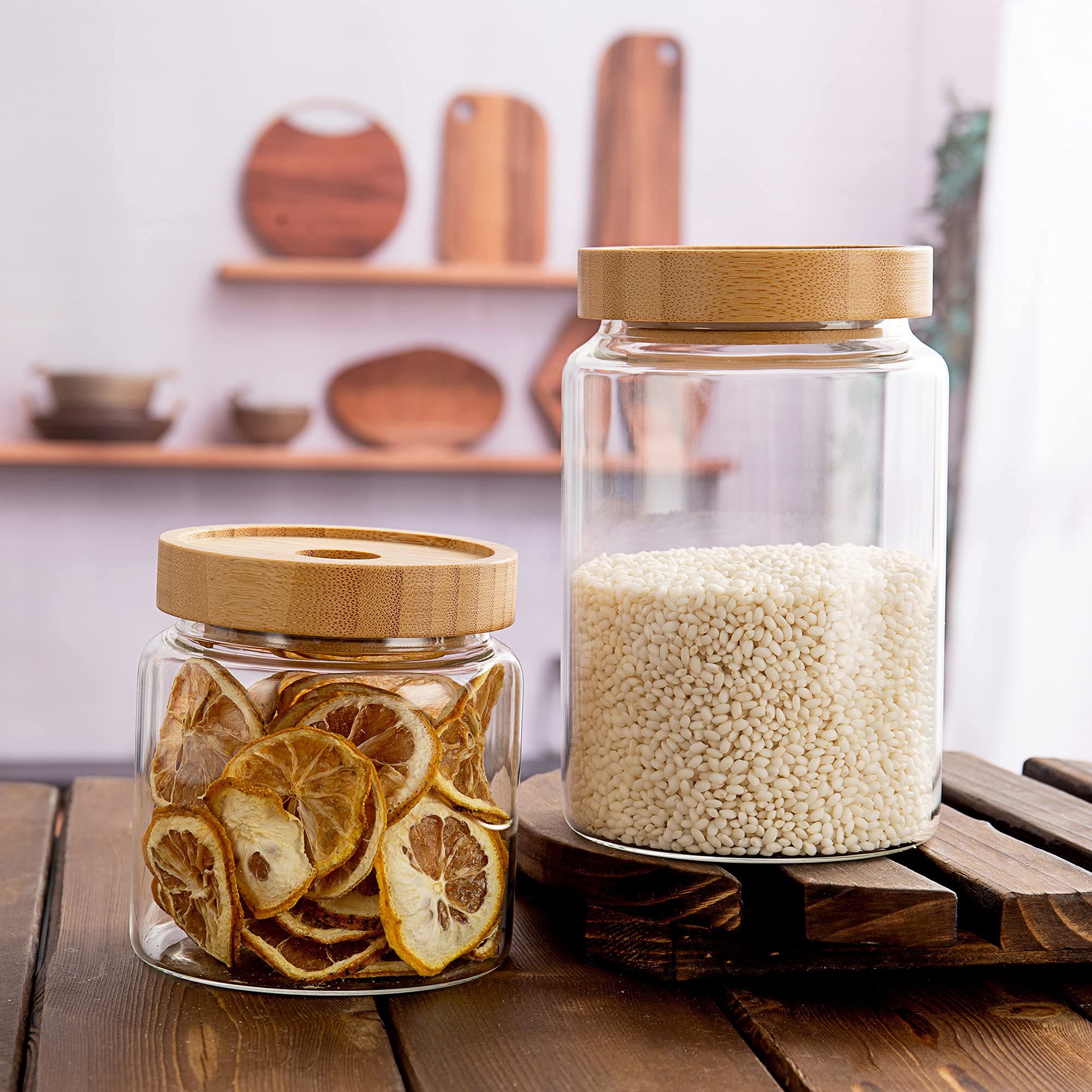 moladri frasco vidrio moderno detalle de borde elegante para cocina decorativa