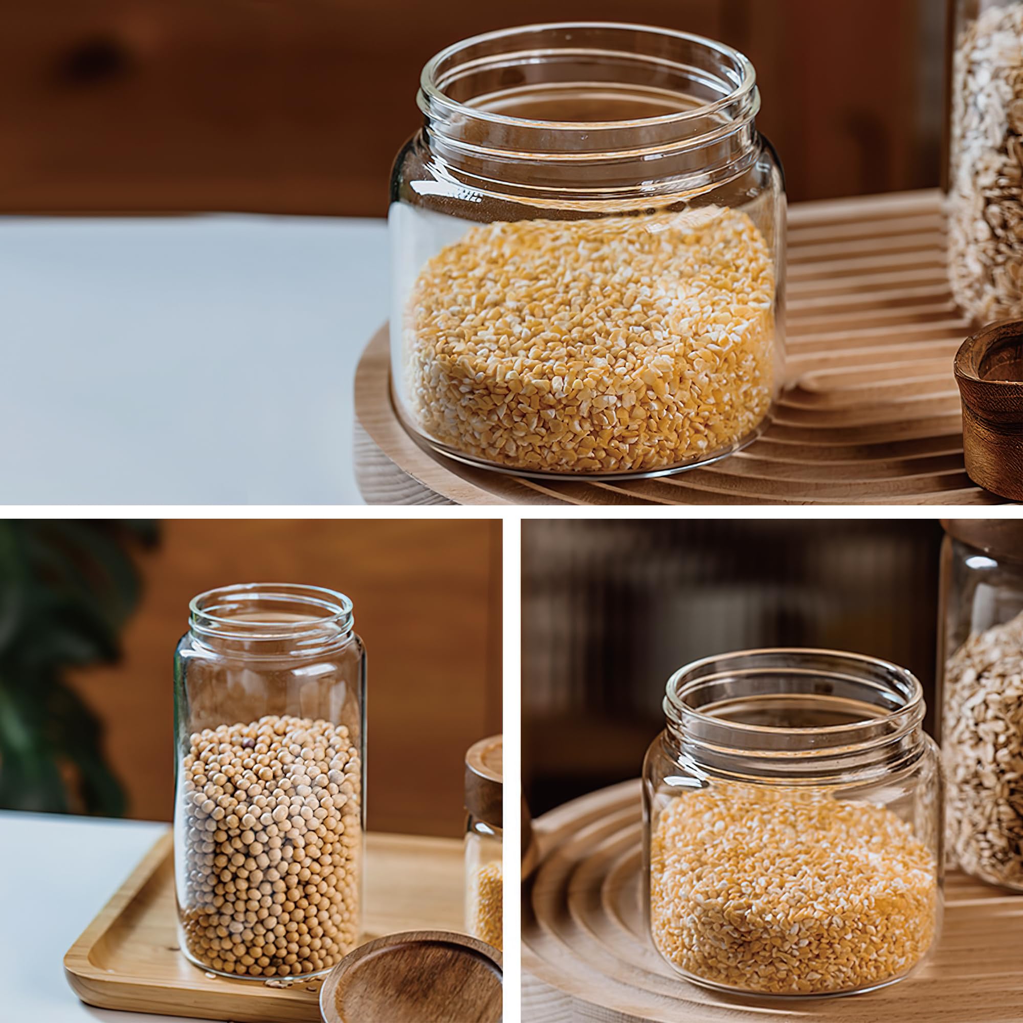MOLADRI frasco vidrio uso cocina moderna, decorativo y práctico.