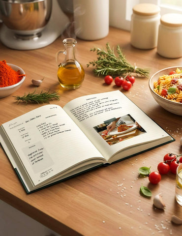 Molekaus libro de recetas, guía de sustituciones de ingredientes para improvisar