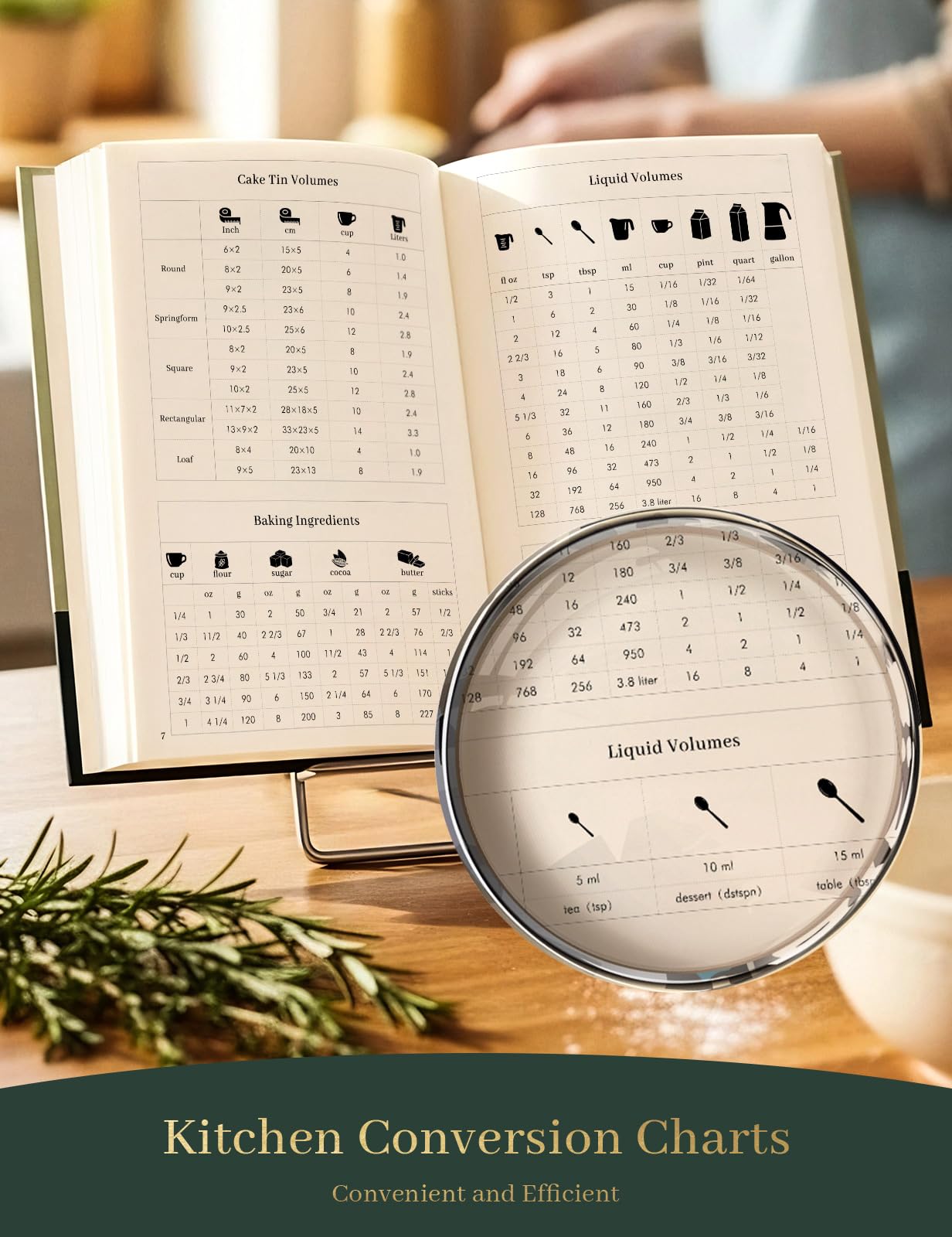 Molekaus libro de recetas, tapa resistente al agua, práctica para cocinar