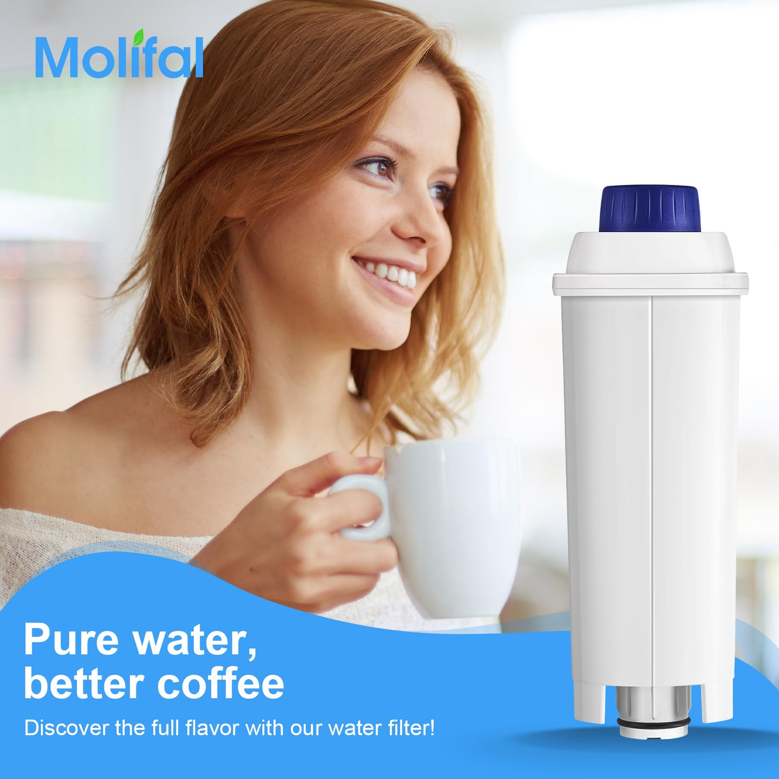 Molifal experiencia de café más limpio y aromático