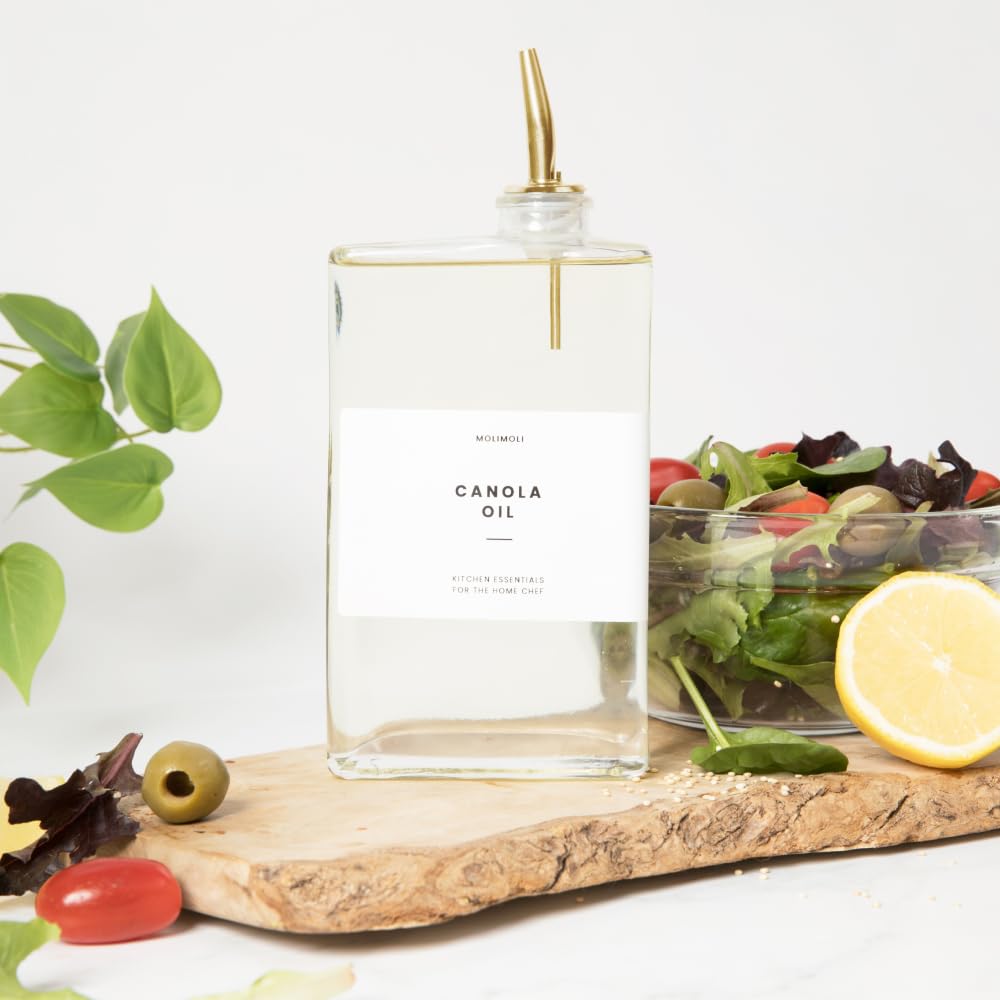 Molimoli botellas de vidrio de 350 ml ideales para la cocina