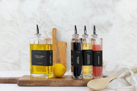 Molimoli uso versátil en aceites, vinagres y jarabes.