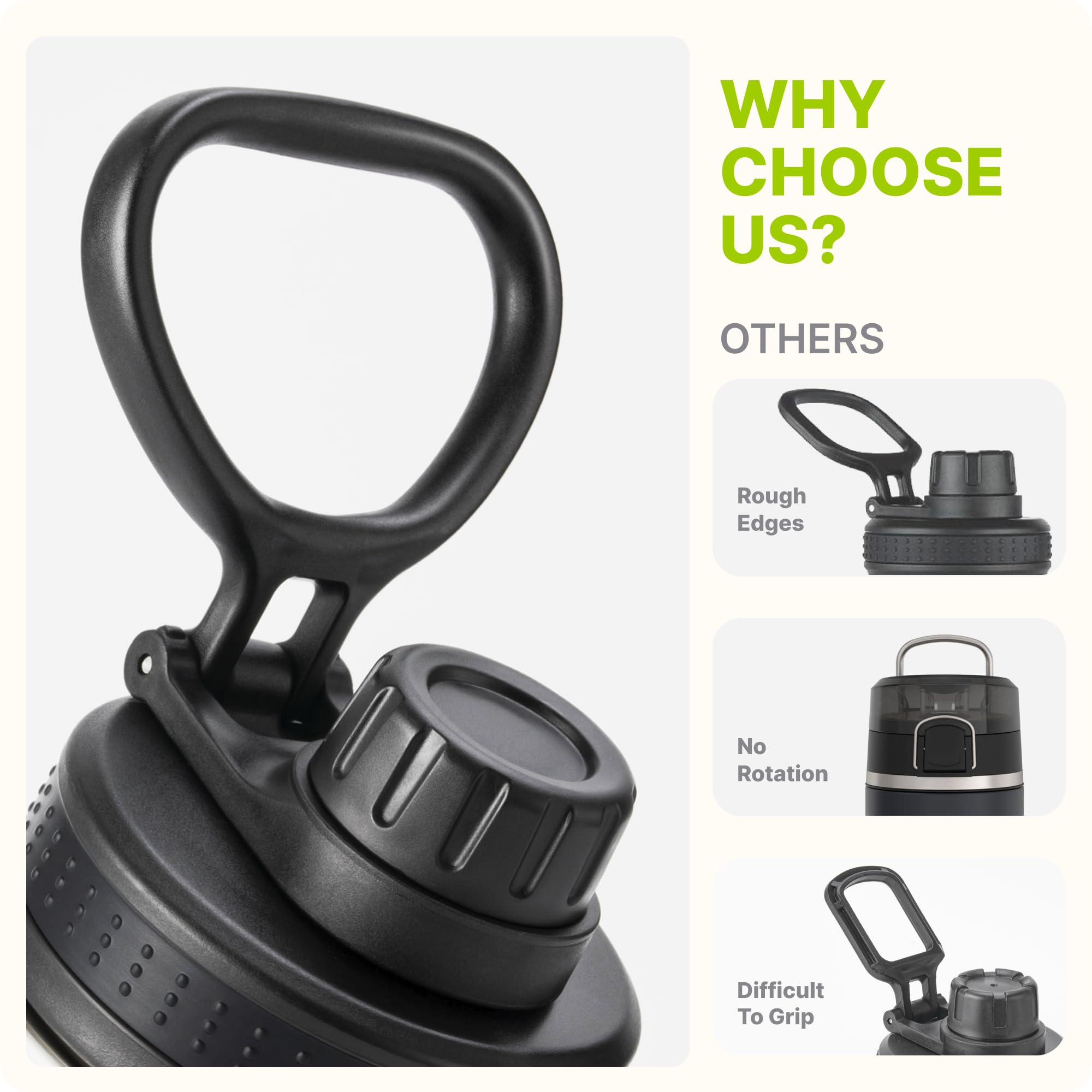 Mollcity diseño ergonómico para manos pequeñas, cómodo de agarrar